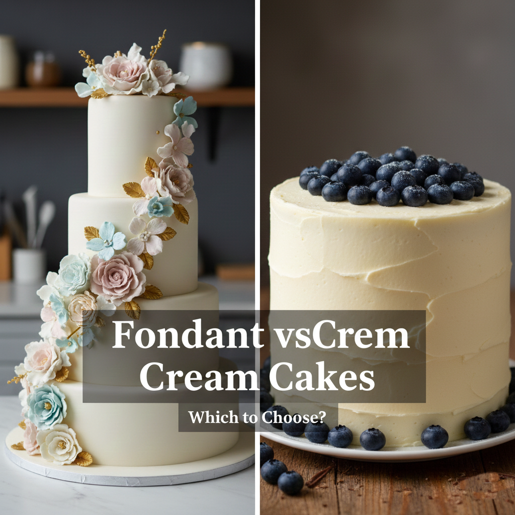 Fondant vs Cream Cakes: Which to Choose?