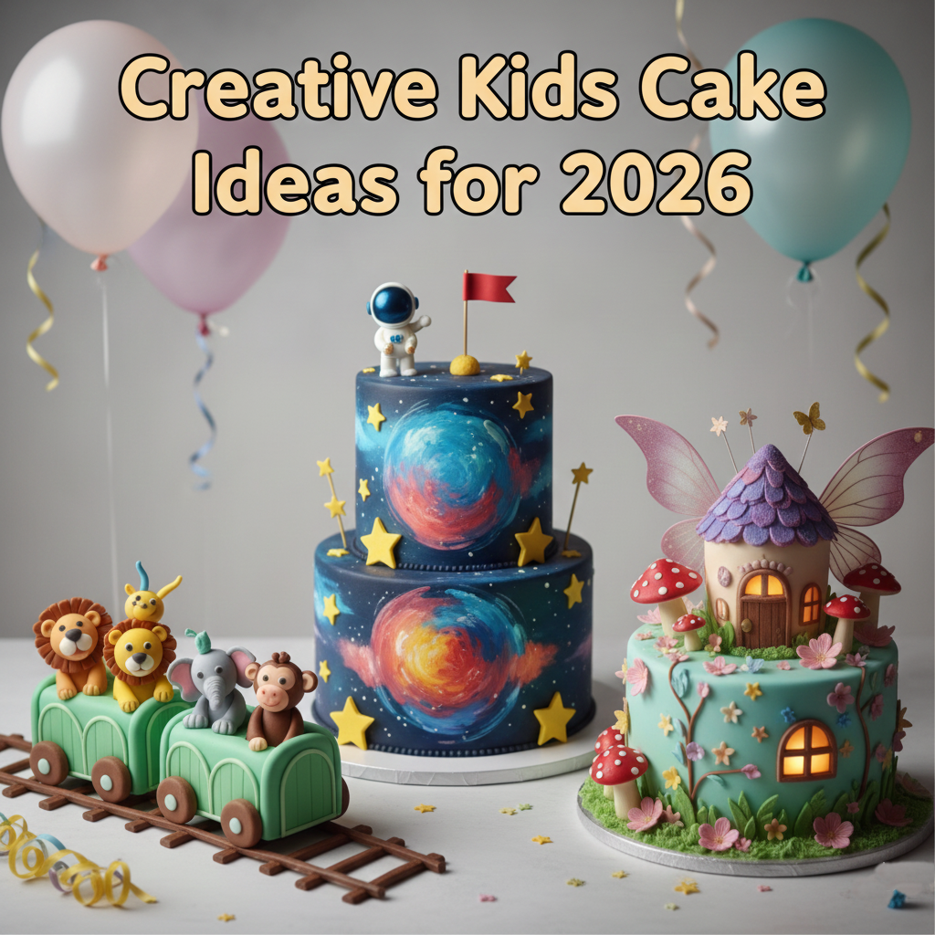 Creative Kids Cake Ideas for 2026