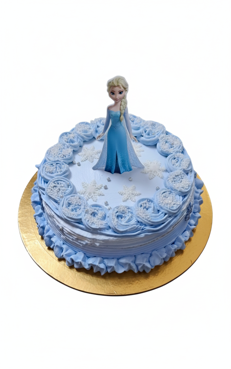 Elsa pineapple cream cake