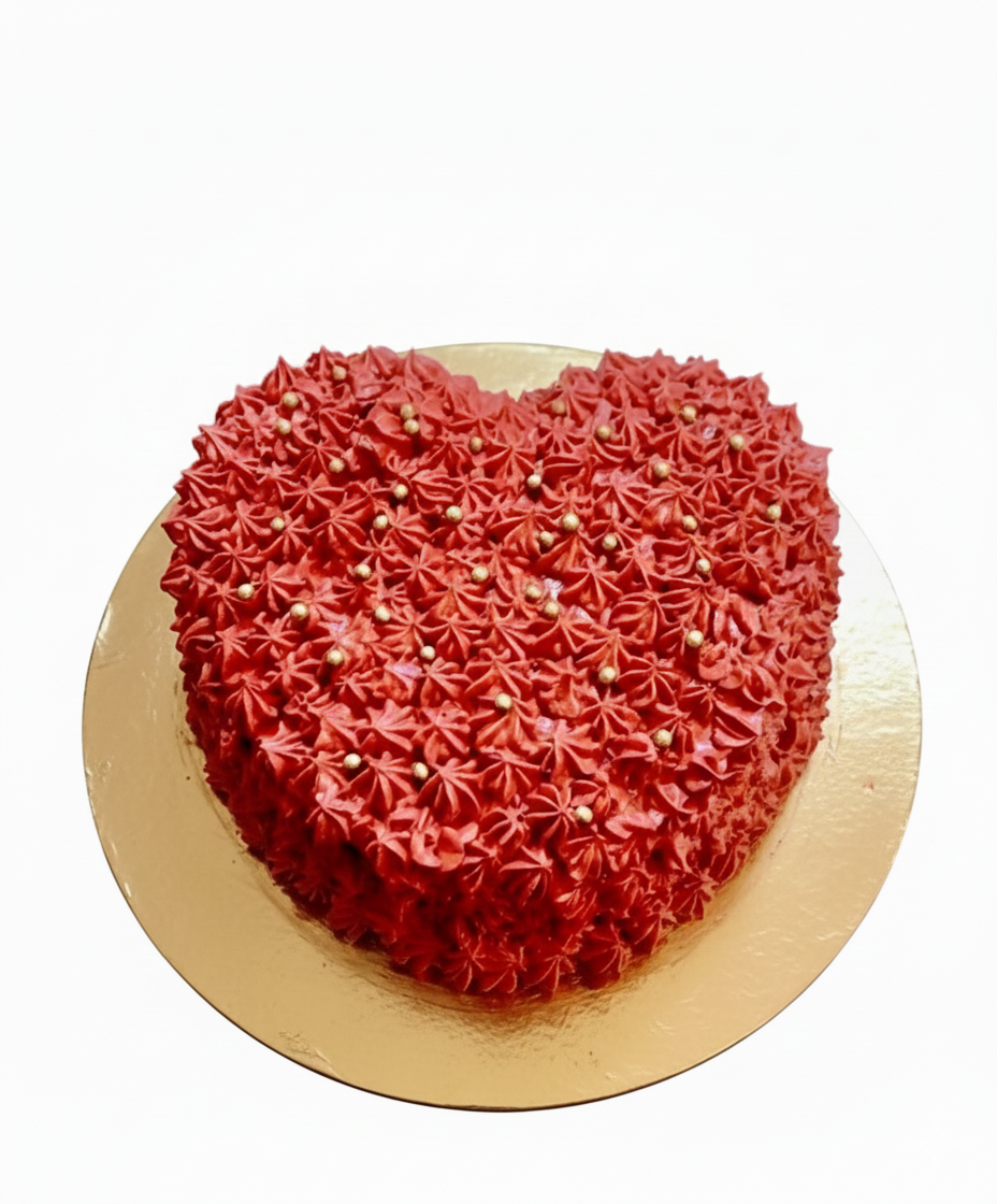 Heartfelt Cream Cake